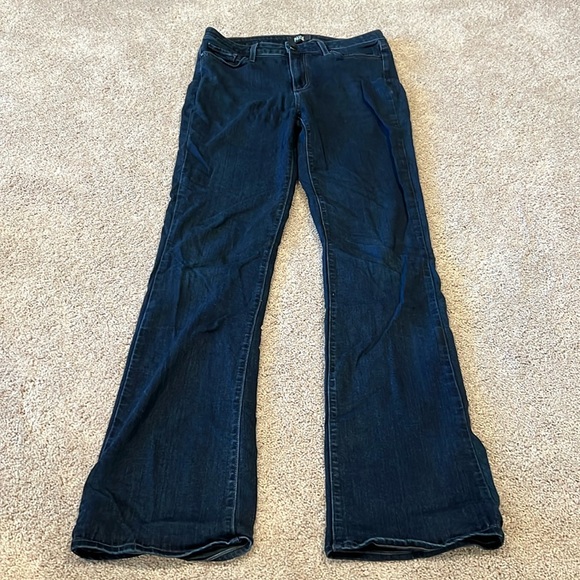 PAIGE Denim - Paige High Rise Manhattan Bootcut Jeans
